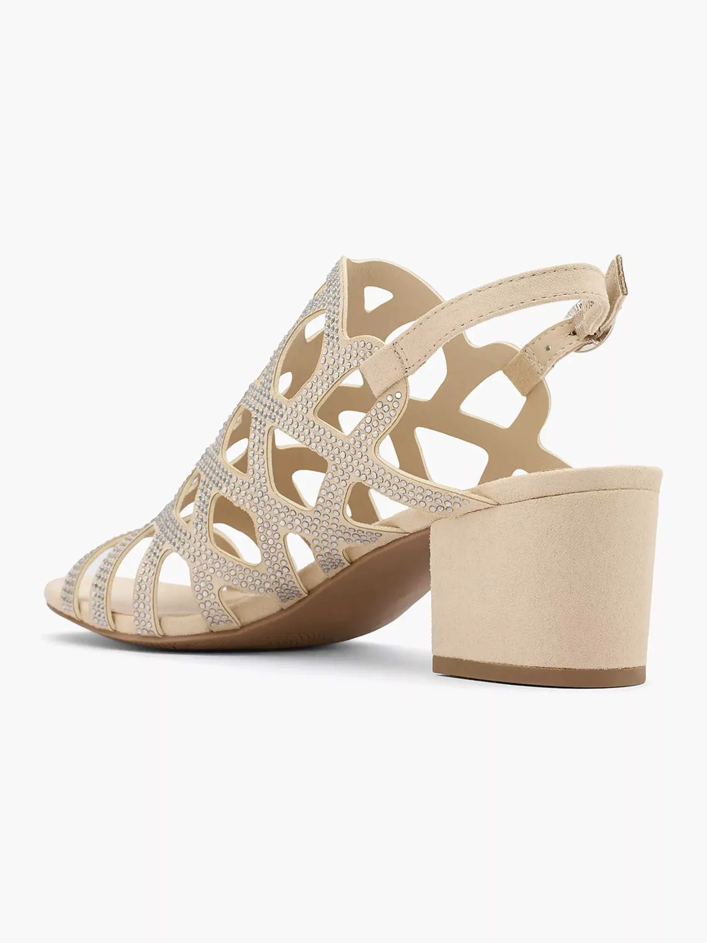 Online Taupe Sandalette Dames Sandalen
