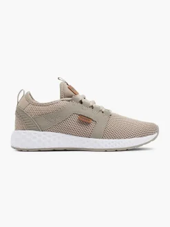 Discount Taupe Sneaker Memory Foam Dames Sneakers