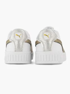 Hot Witte Carina 2.0 Metallic Shine Dames Sneakers