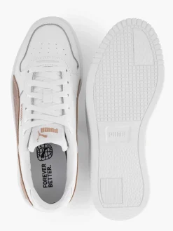 Outlet Witte Carina Street Rose Dames Sneakers
