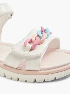 Online Witte Chunky Sandaal Sierketting Kinderen Jongensschoenen