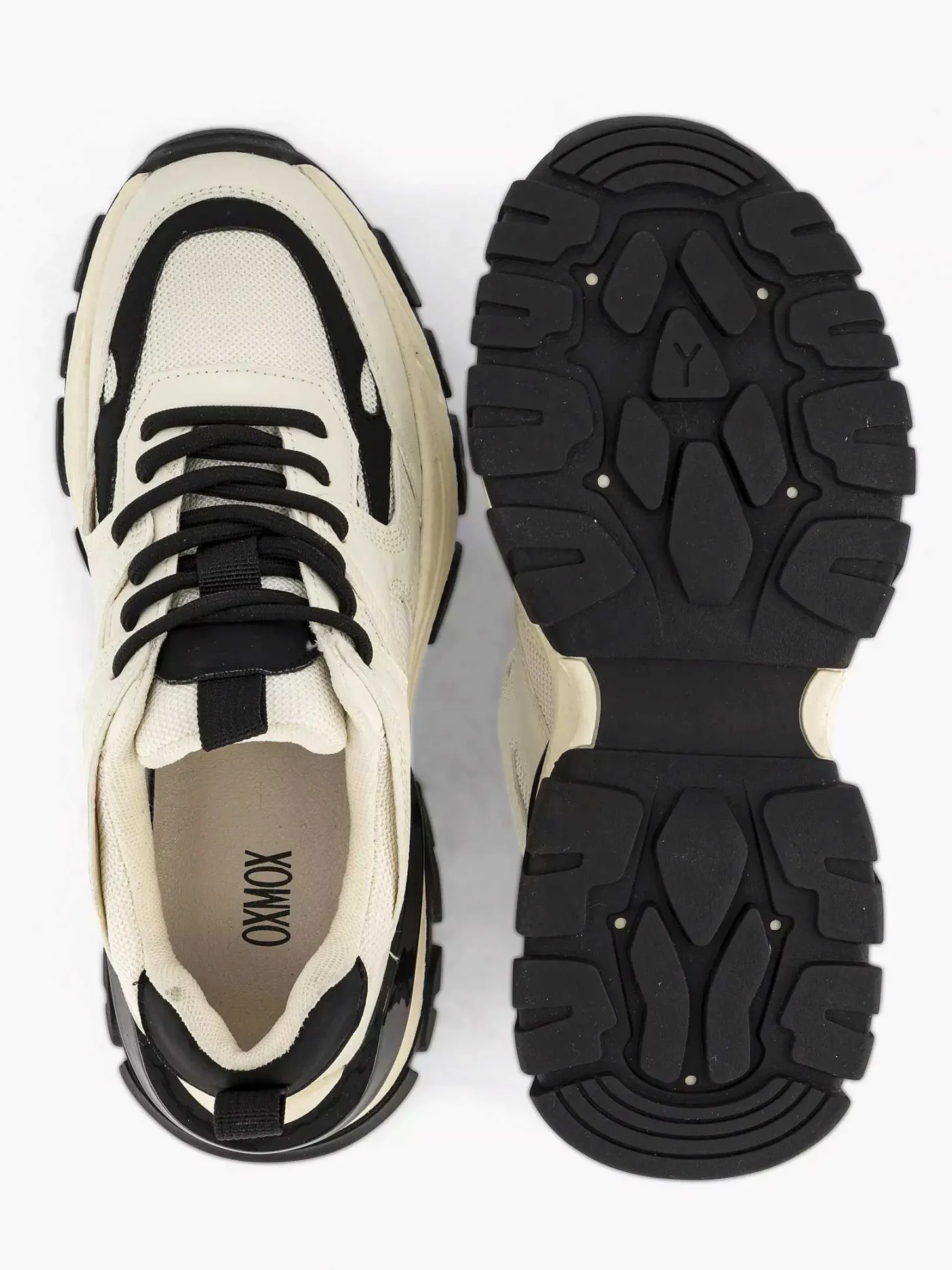 Clearance Witte Chunky Sneaker Dames Sneakers