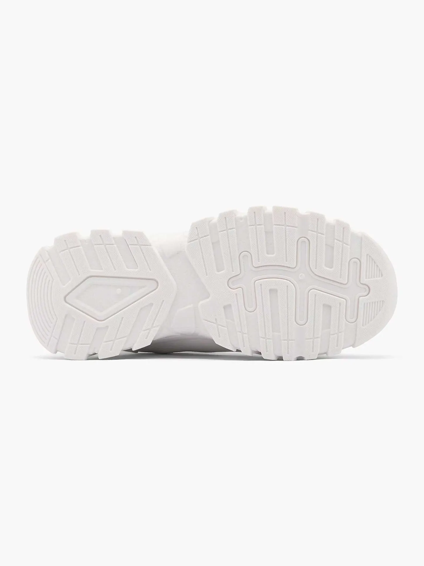 Clearance Witte Chunky Sneaker Dames Sneakers