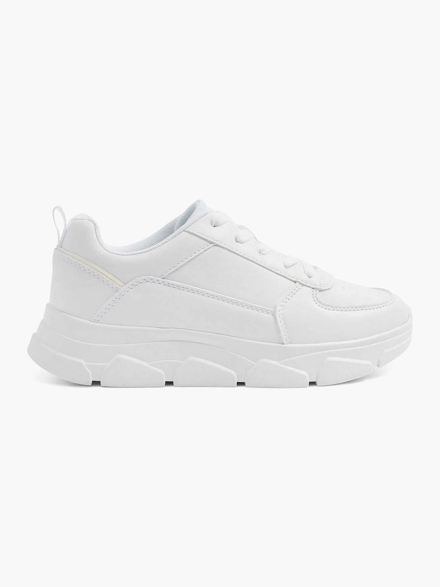 Discount Witte Chunky Sneaker Dames Sneakers