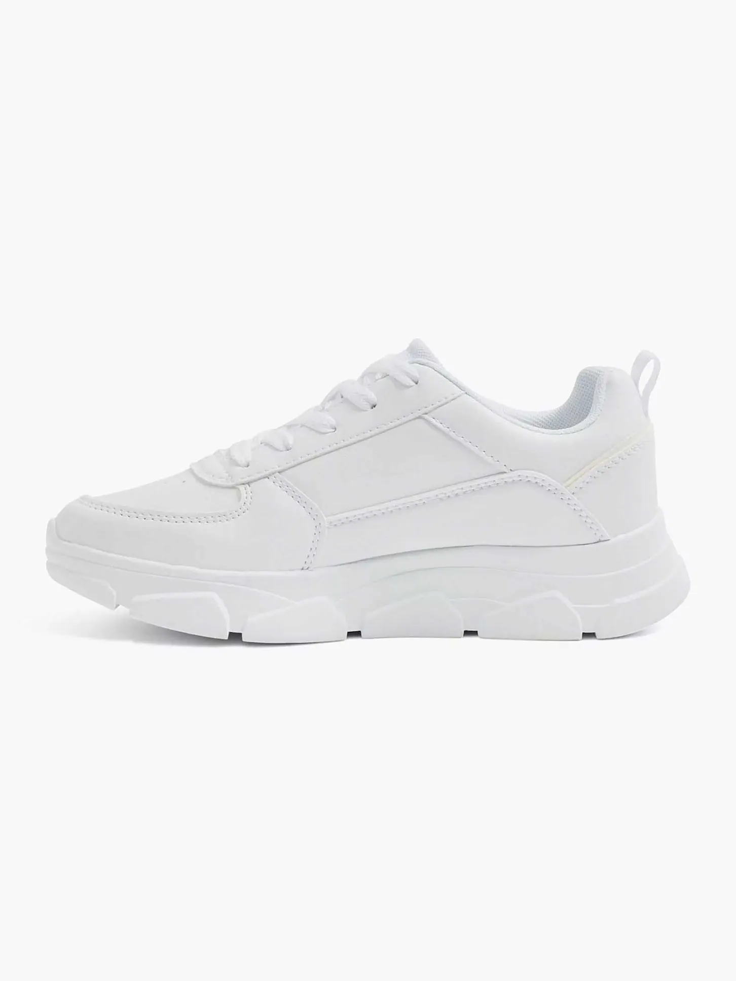 Discount Witte Chunky Sneaker Dames Sneakers