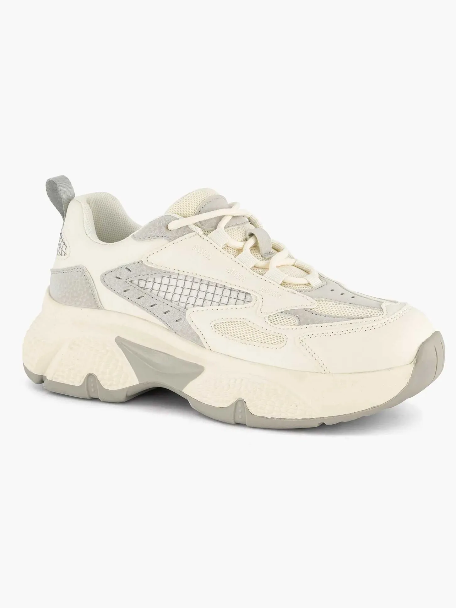 Clearance Witte Chunky Sneaker Dames Sneakers