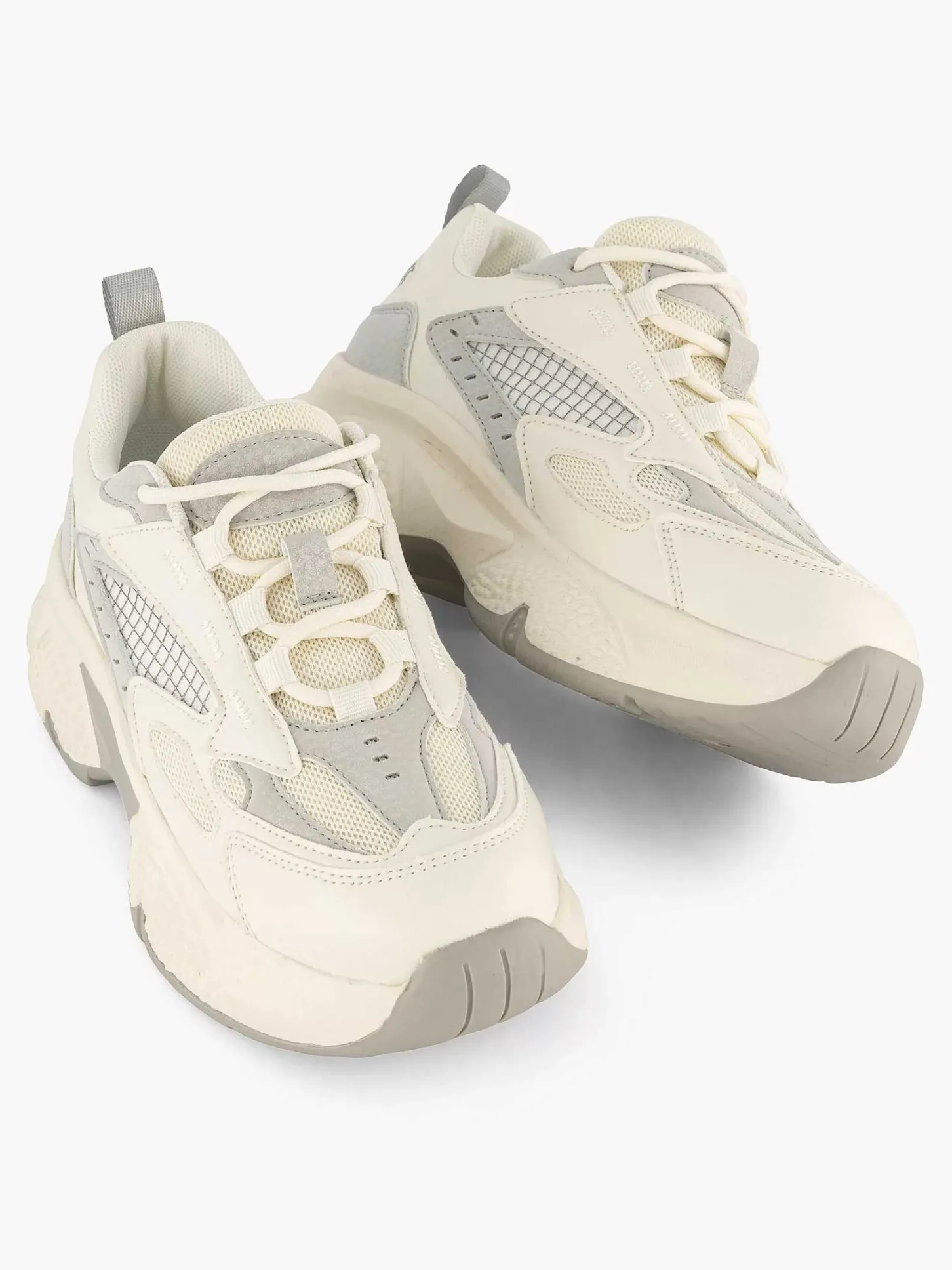Clearance Witte Chunky Sneaker Dames Sneakers