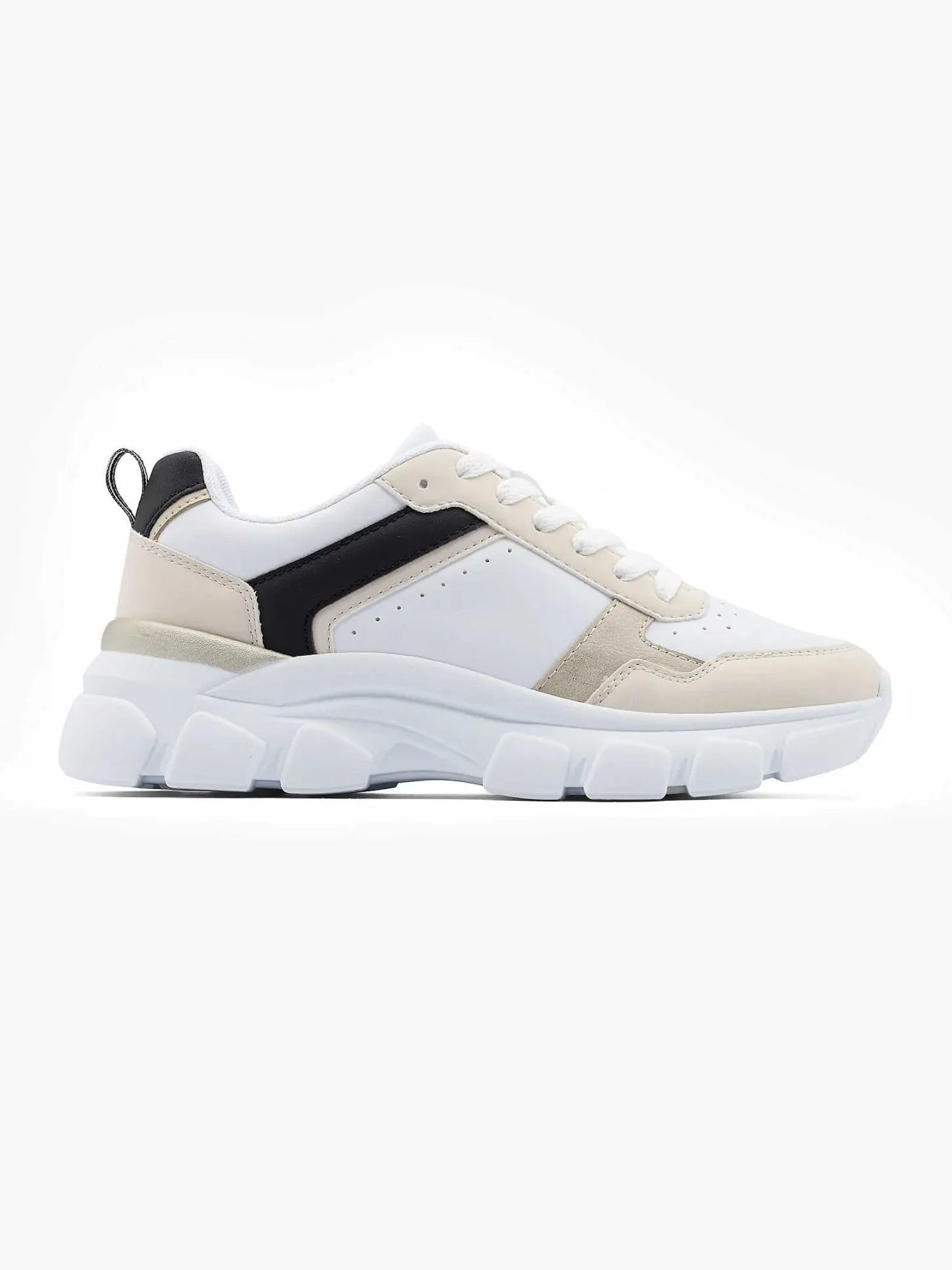 Witte Chunky Sneaker Dames Sneakers