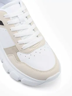Witte Chunky Sneaker Dames Sneakers