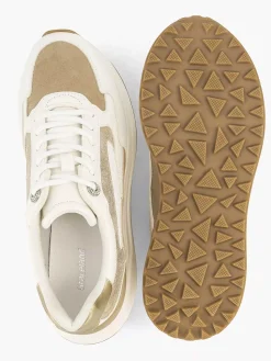 Best Witte Chunky Sneaker Glitter Dames Sneakers