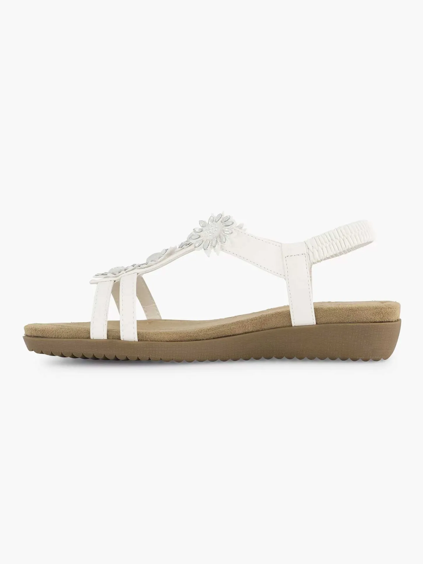 Discount Witte Comfort Sandaal Dames Comfort Schoenen