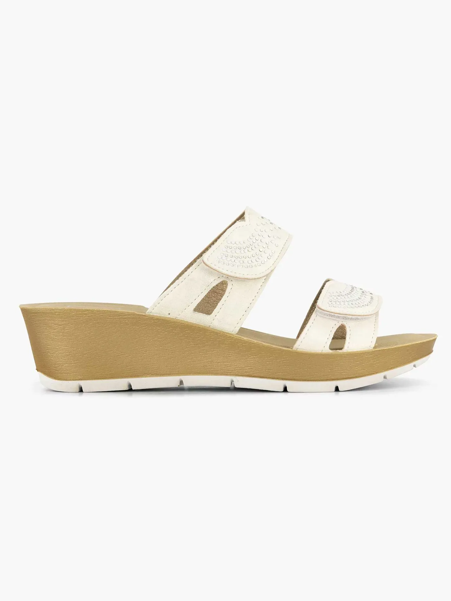 Sale Witte Comfort Slipper Dames Comfort Schoenen