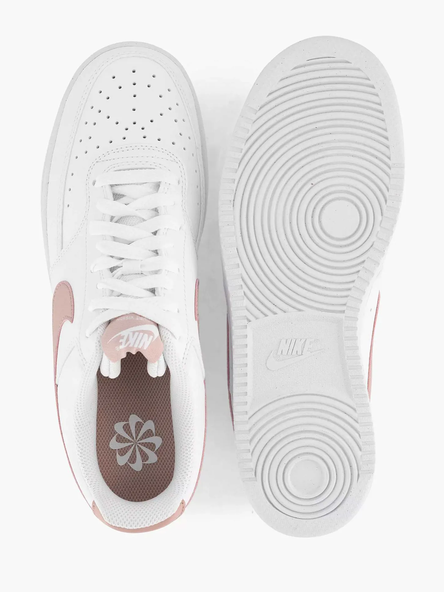 Clearance Witte Court Vision Dames Sneakers