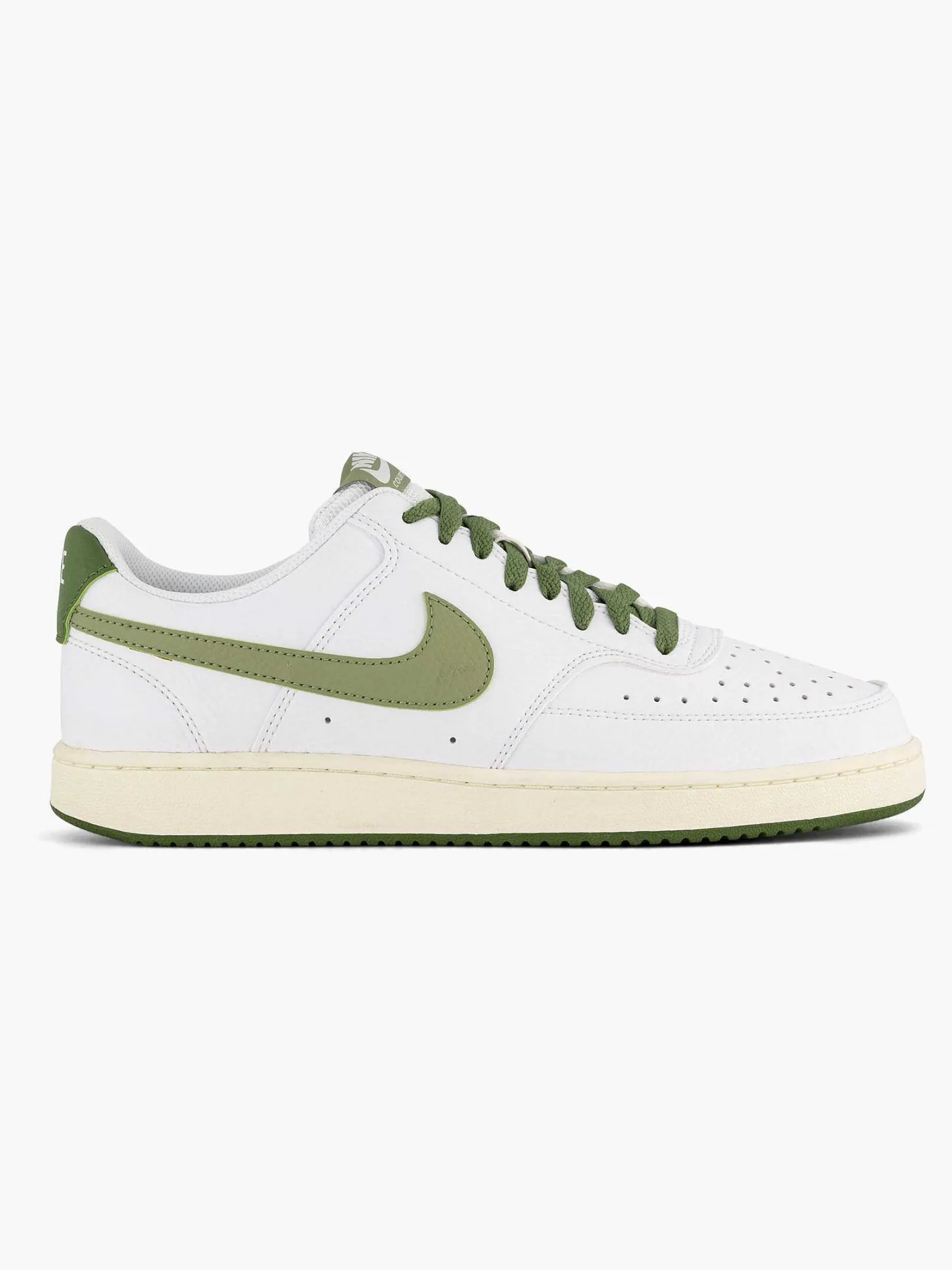 New Witte Court Vision Low Heren Sneakers