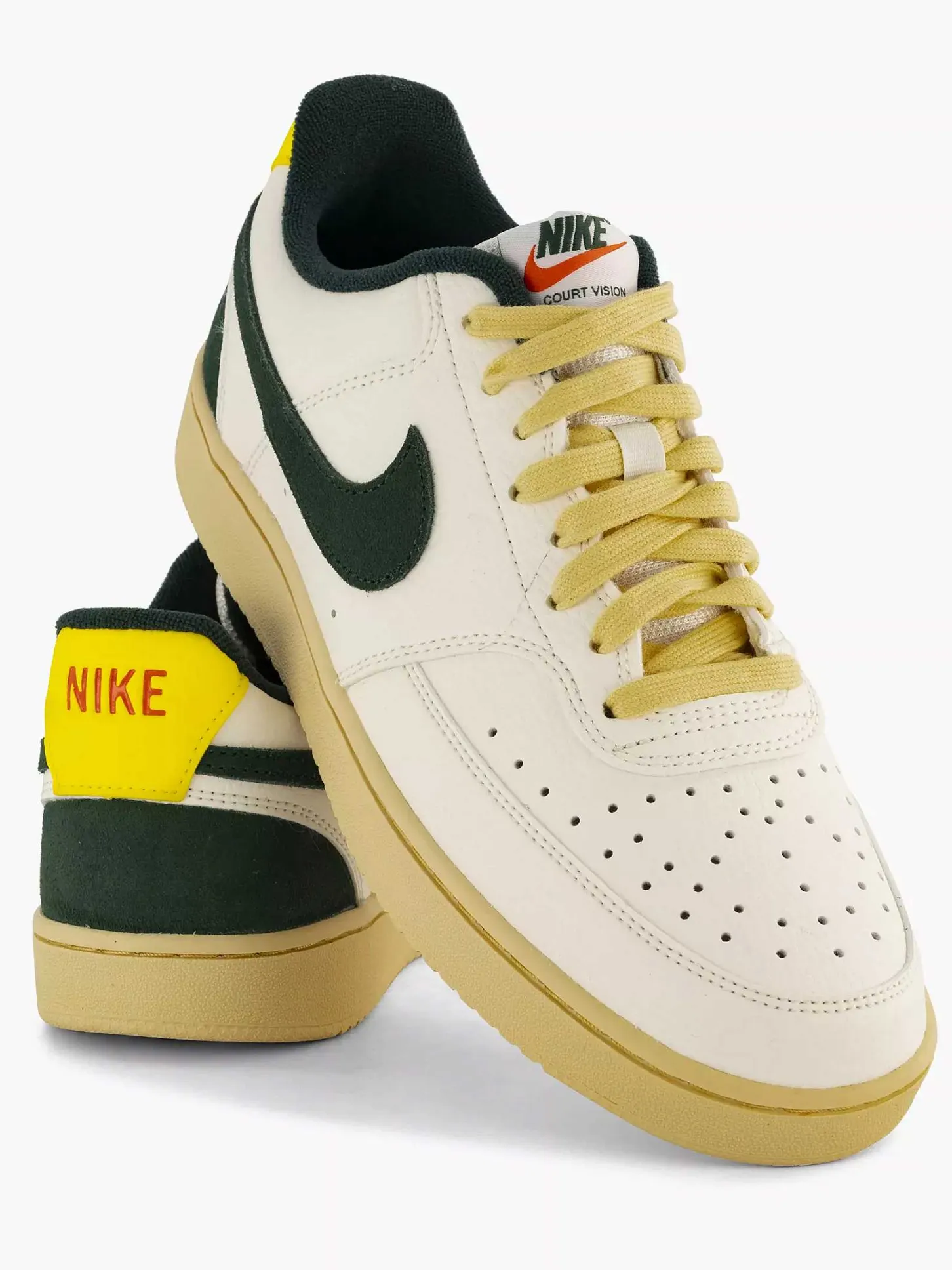 Witte Court Vision Low Next Heren Sneakers