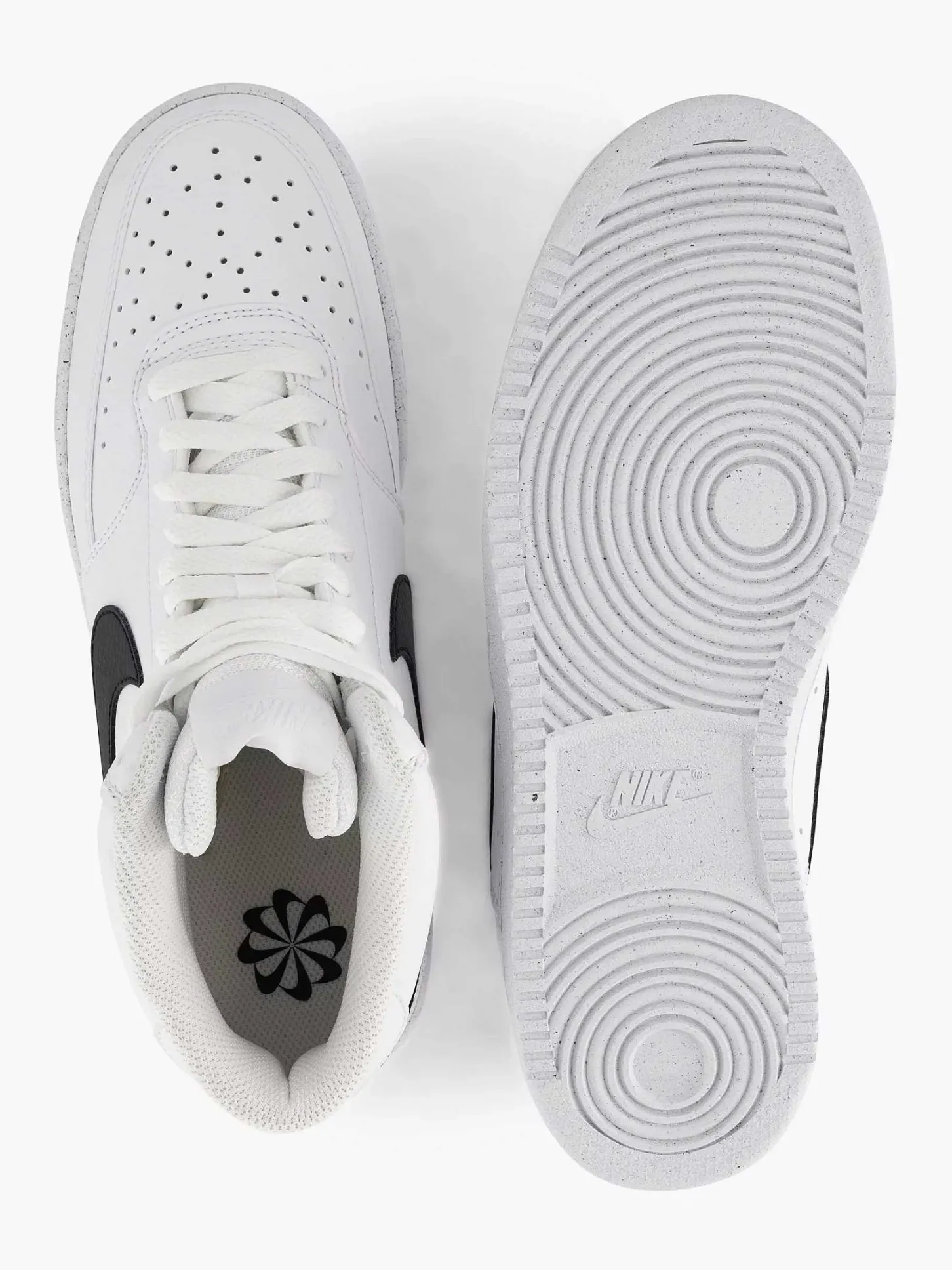 Online Witte Court Vision Mid Heren Sneakers
