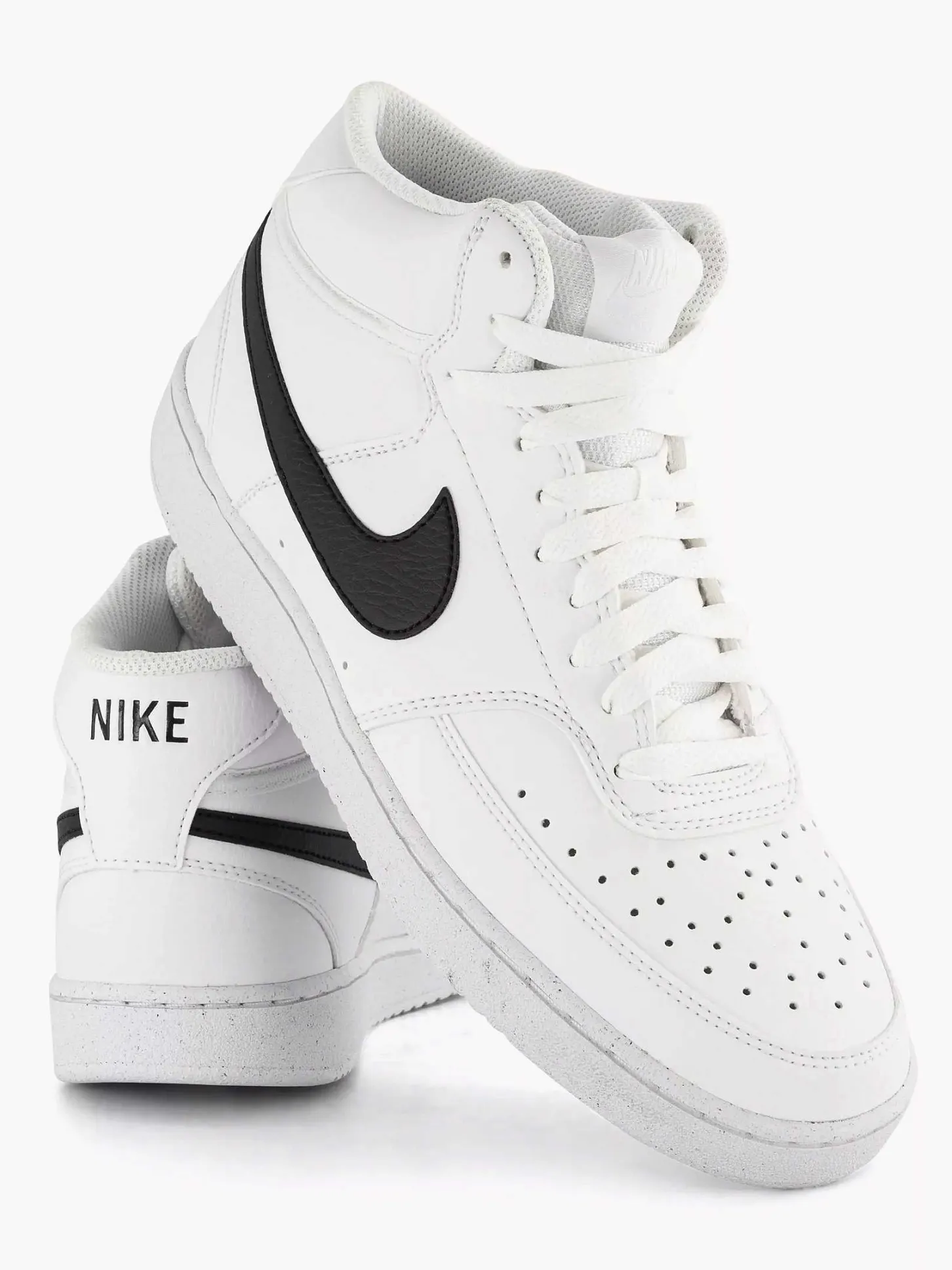 Online Witte Court Vision Mid Heren Sneakers