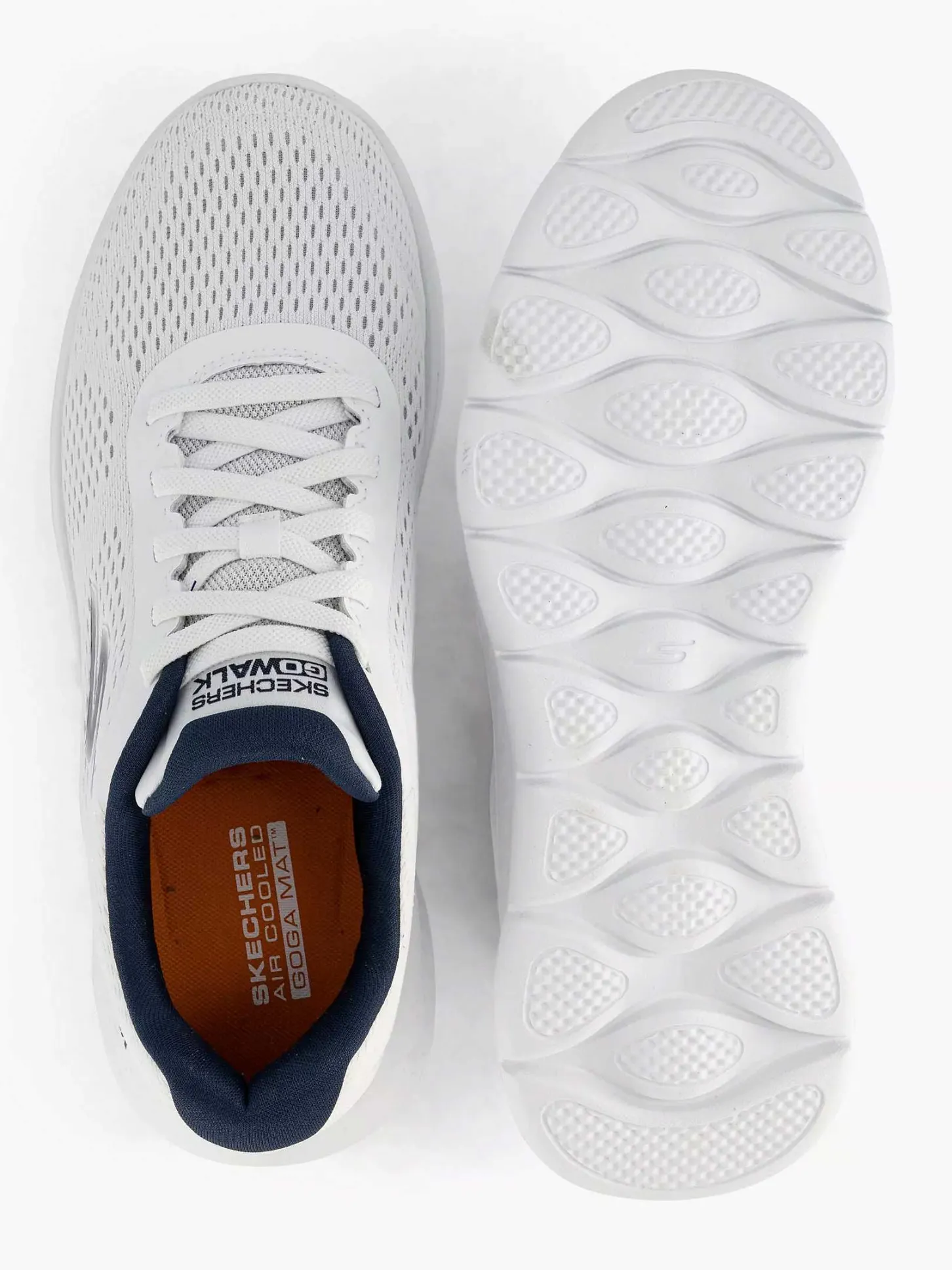 Witte Go Walk Flex- Remark Heren Sneakers