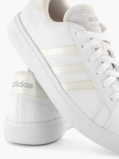 Clearance Witte Grand Court Base 2.0 Dames Sneakers