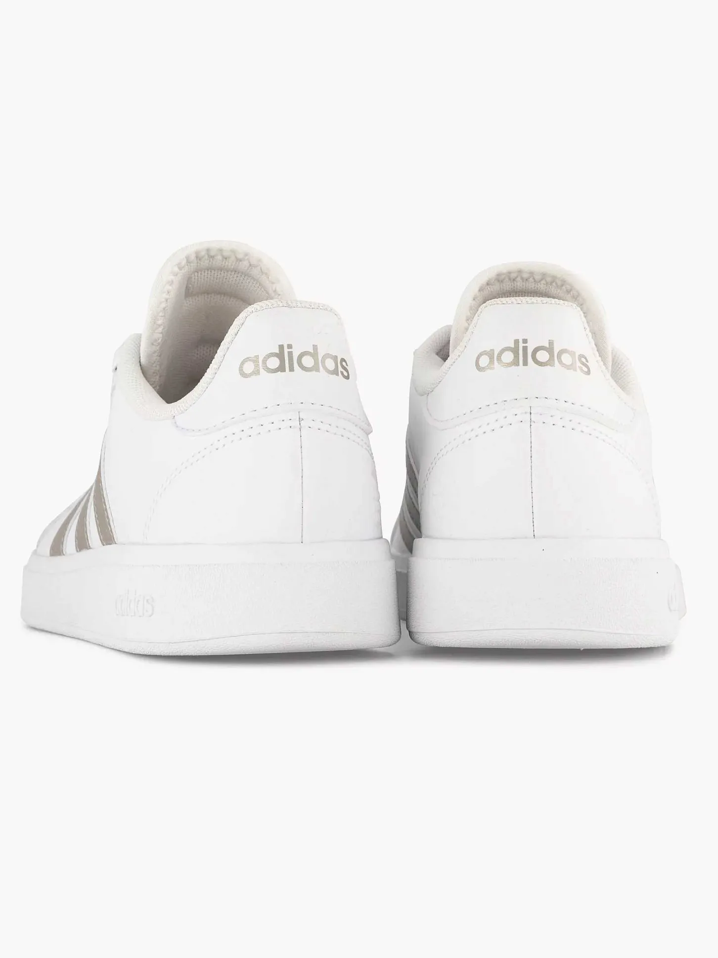 Discount Witte Grand Court Base 2.0 Dames Sneakers