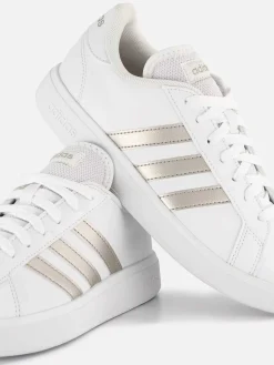 Discount Witte Grand Court Base 2.0 Dames Sneakers