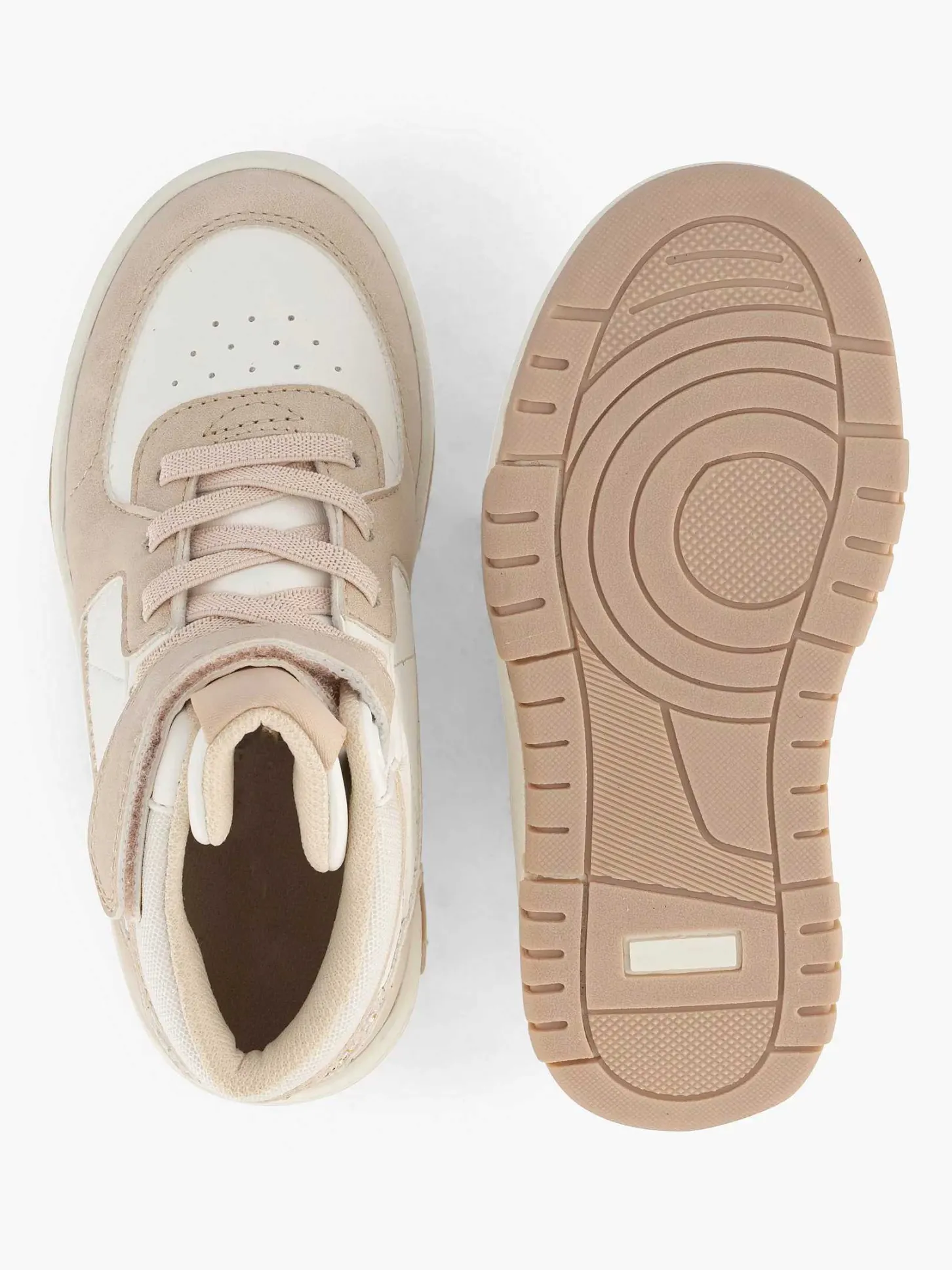 Hot Witte Hoge Sneaker Kinderen Babyschoenen