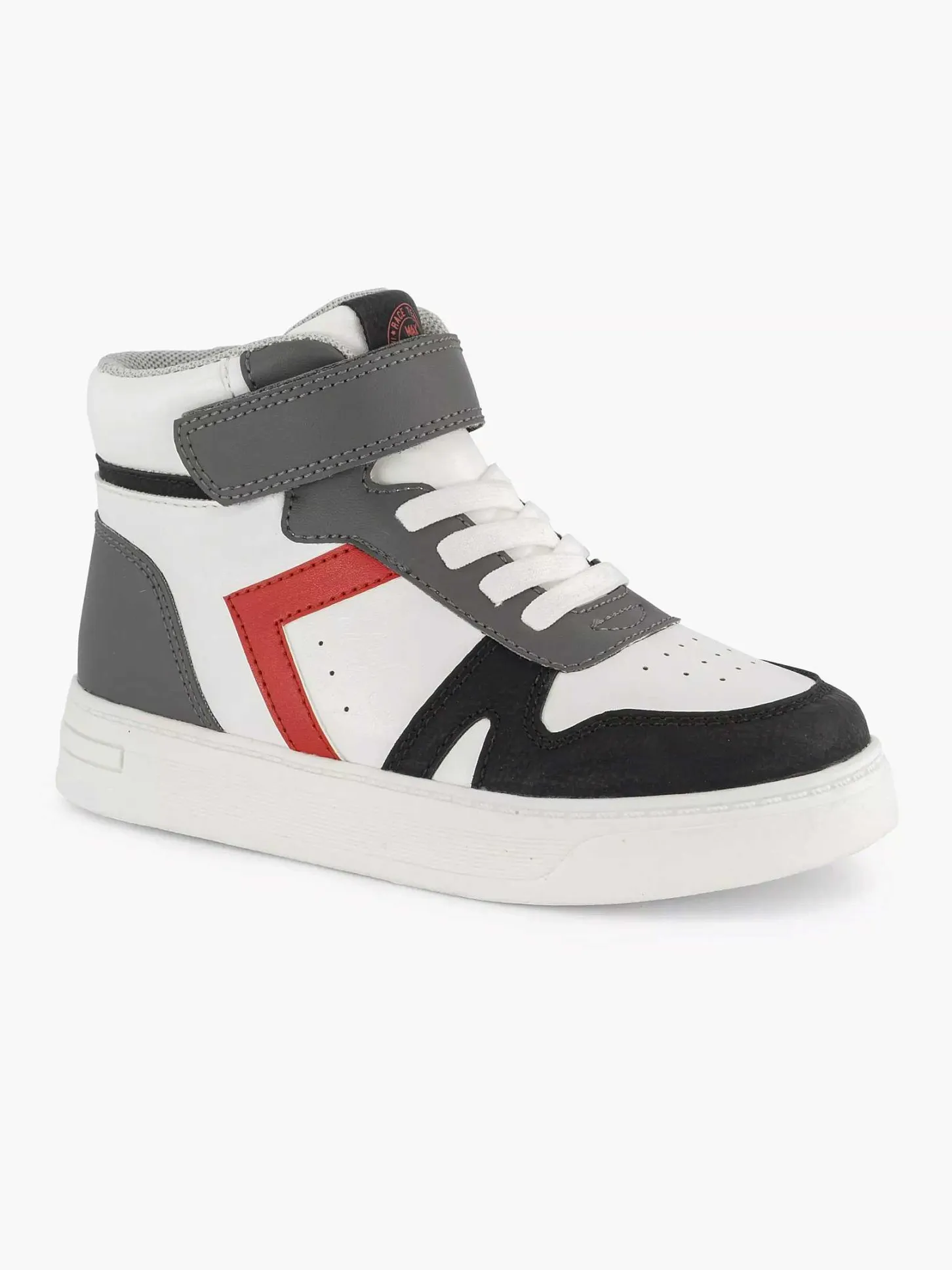Clearance Witte Hoge Sneaker Kinderen Jongensschoenen