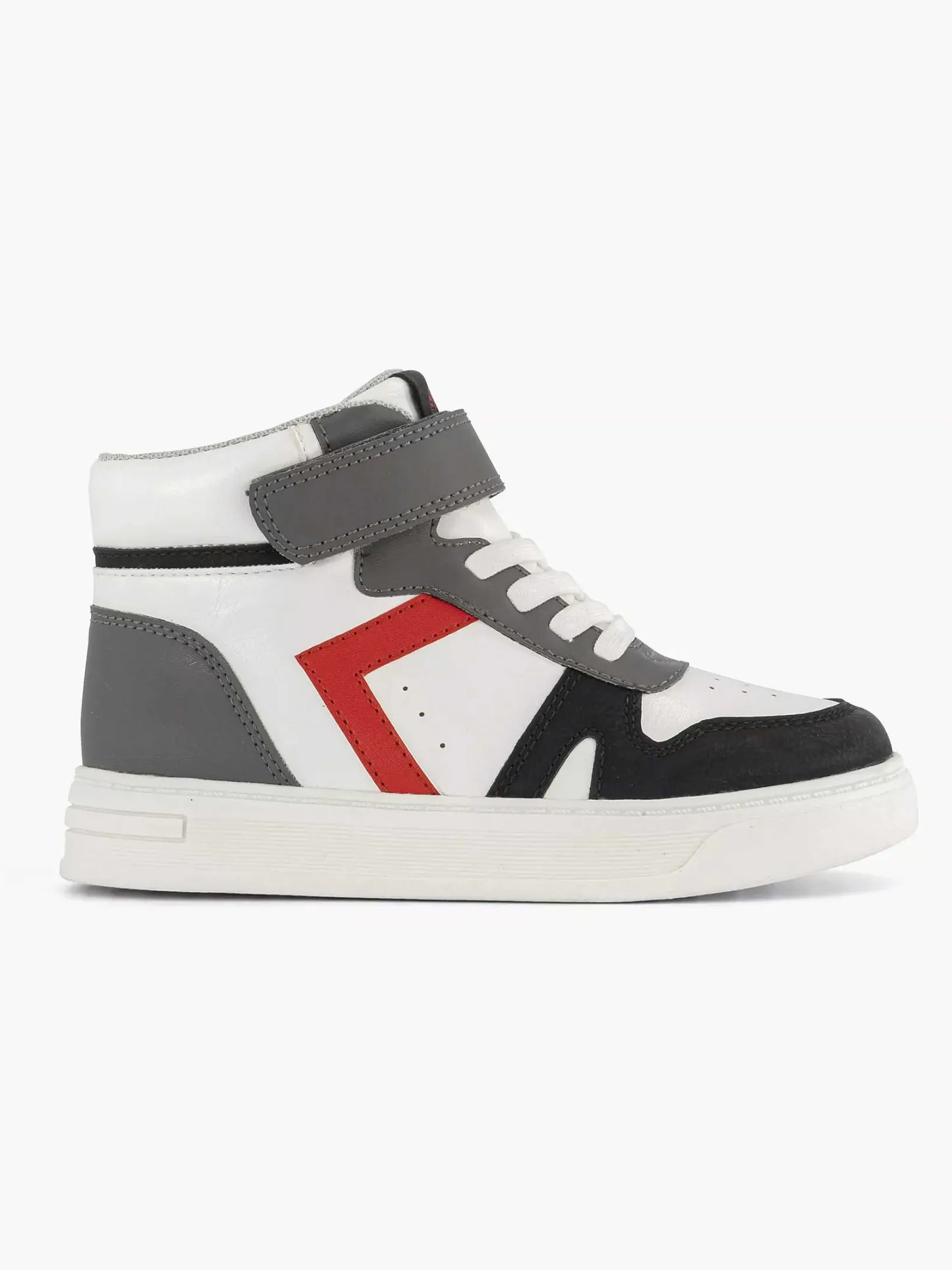 Clearance Witte Hoge Sneaker Kinderen Jongensschoenen