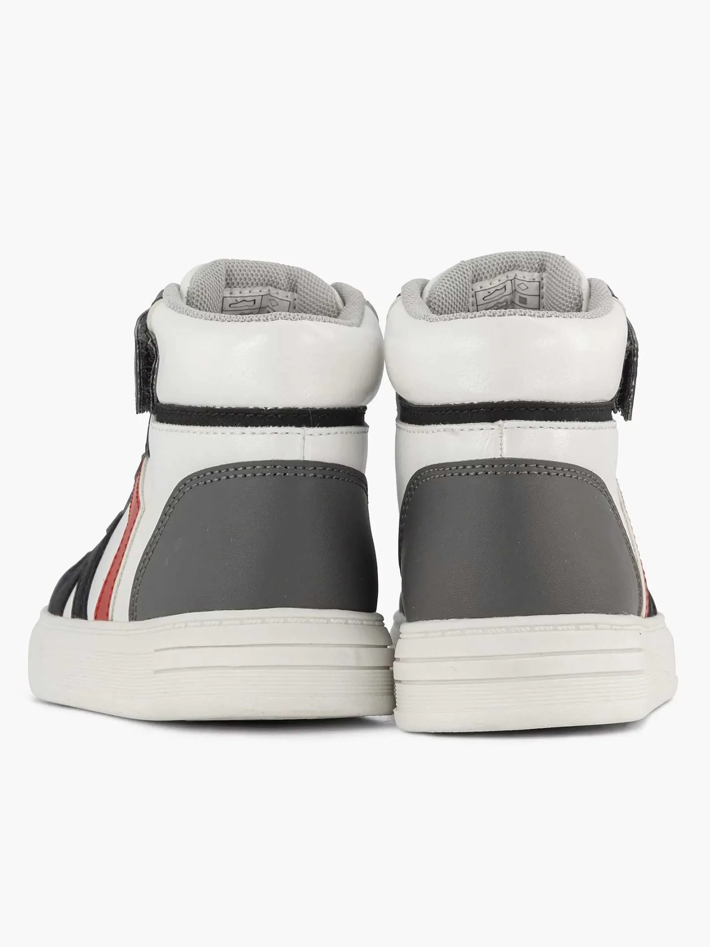 Clearance Witte Hoge Sneaker Kinderen Jongensschoenen