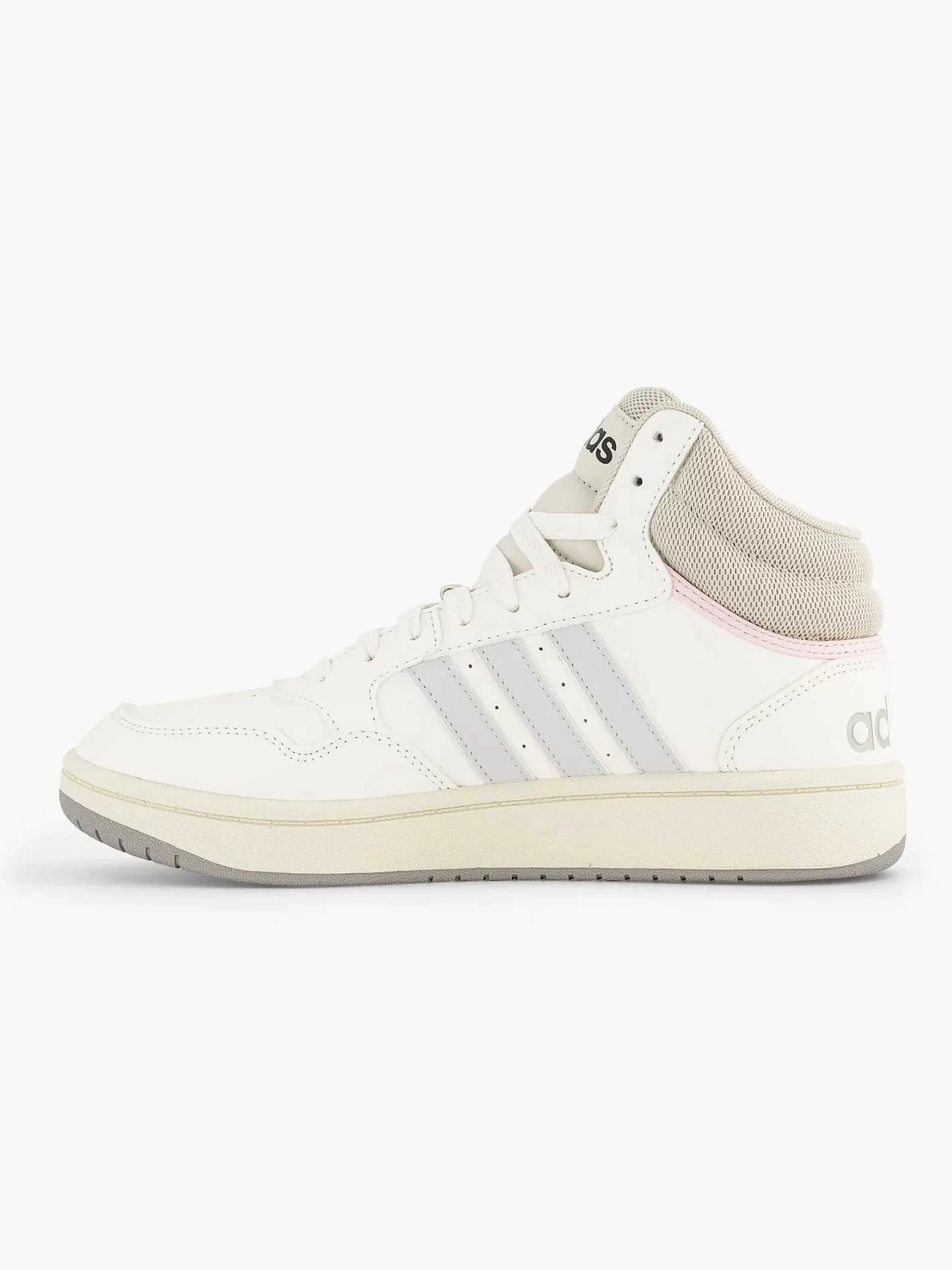 Discount Witte Hoops 3.0 Mid Dames Sneakers