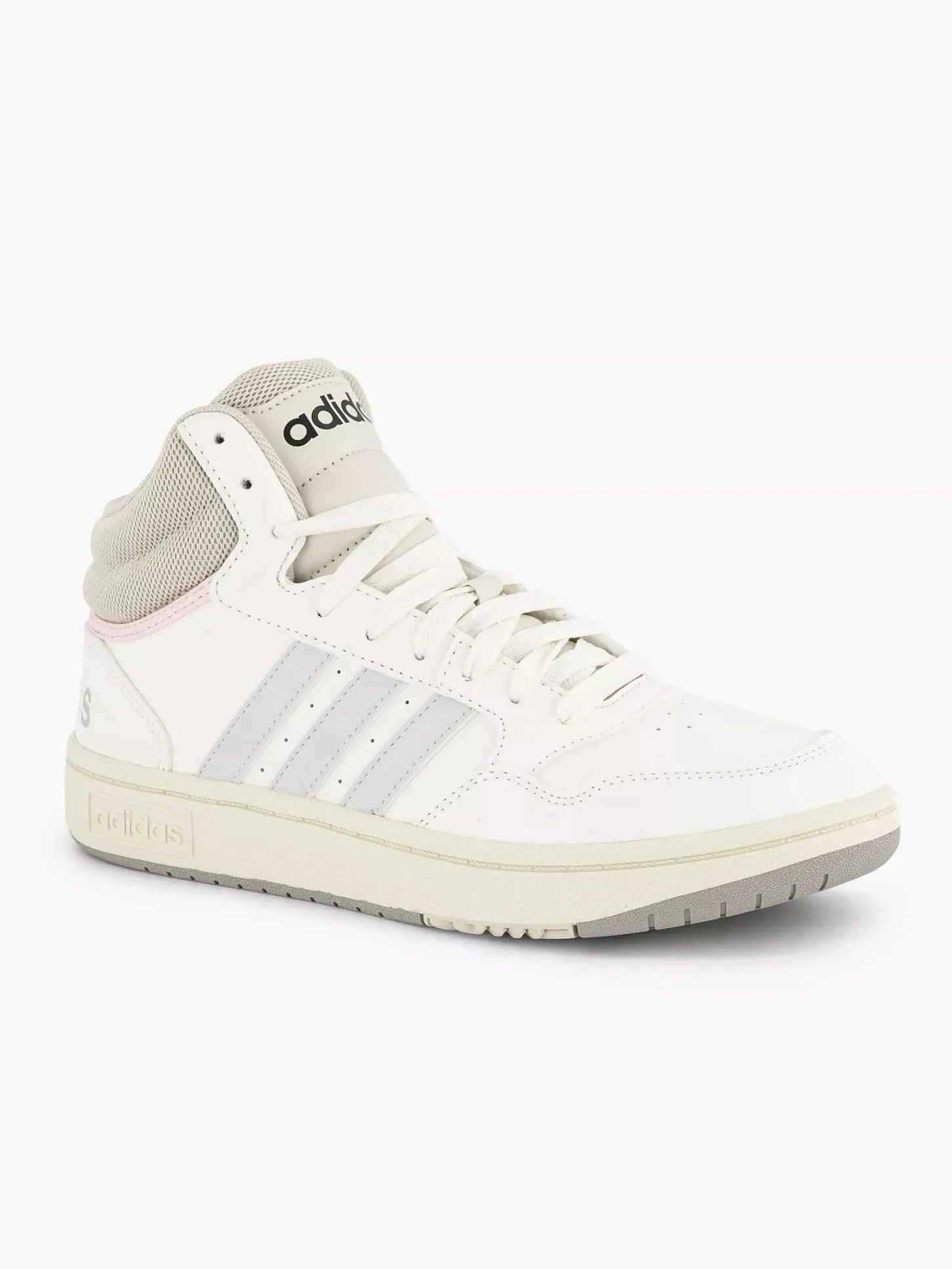 Discount Witte Hoops 3.0 Mid Dames Sneakers