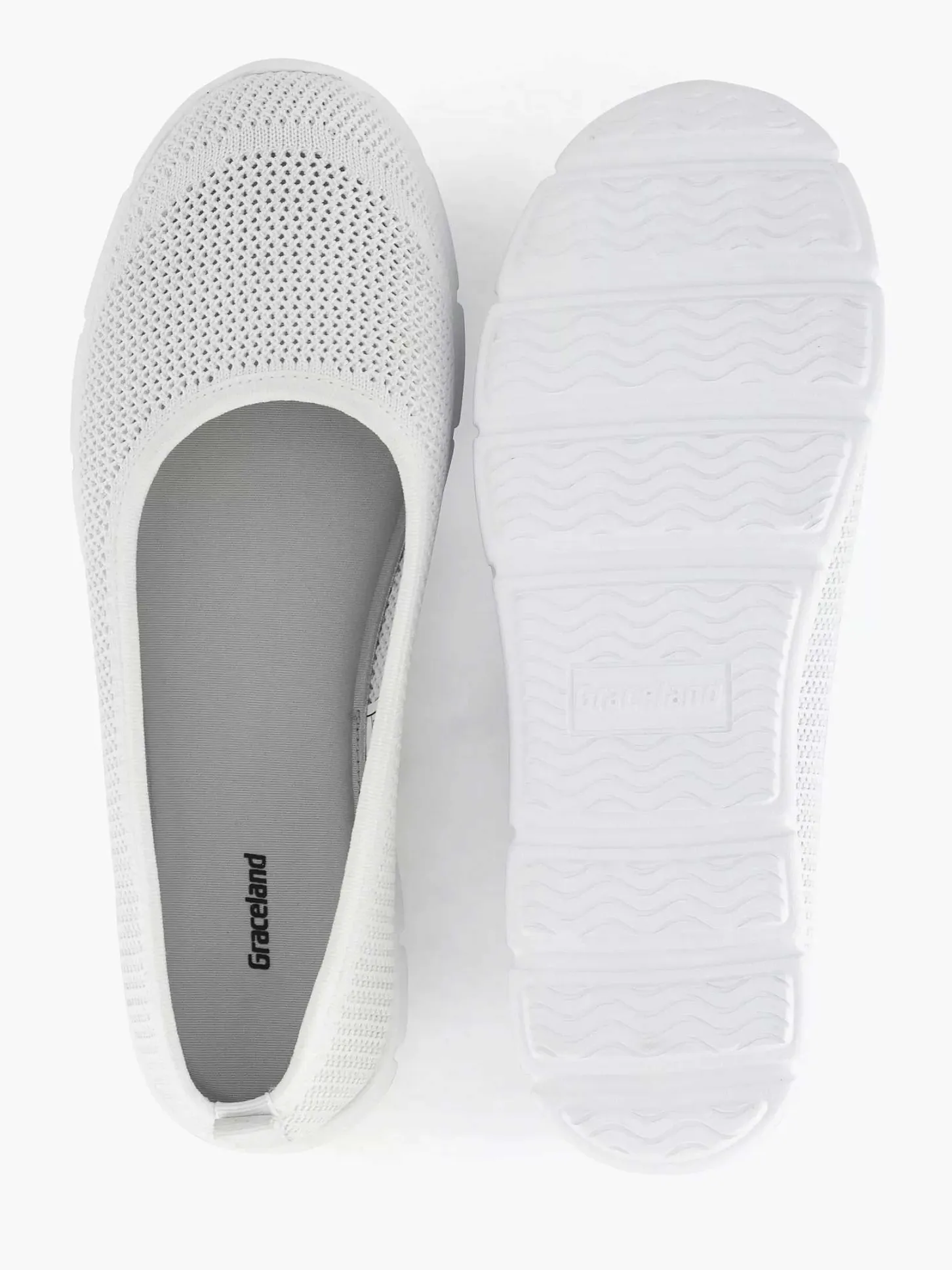Outlet Witte Instapper Dames Instappers