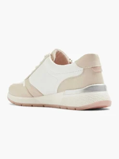New Witte Leren Comfort Sneaker Dames Comfort Schoenen