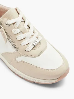 New Witte Leren Comfort Sneaker Dames Comfort Schoenen