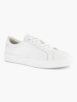 Discount Witte Leren Sneaker Heren Sneakers
