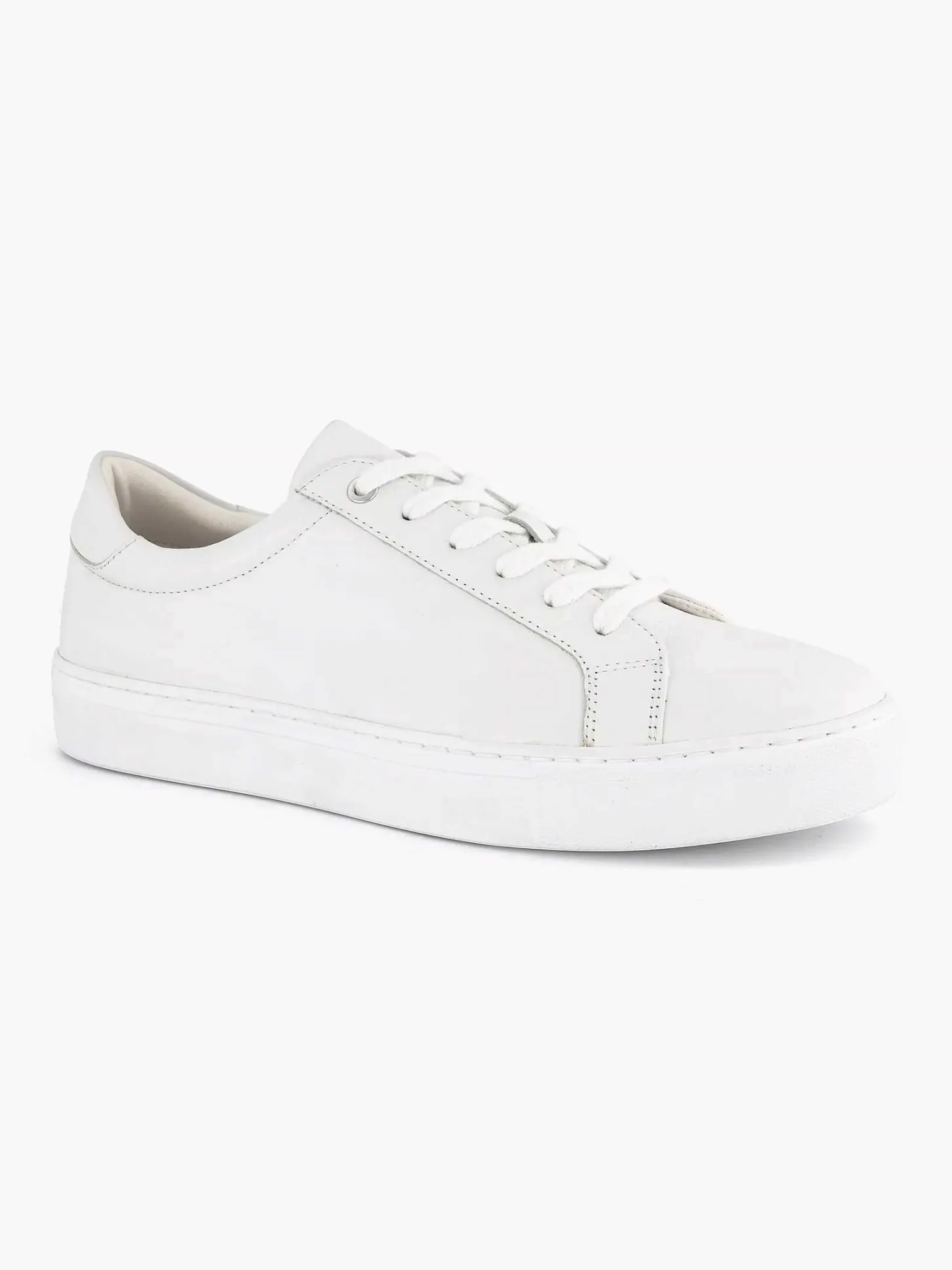 Discount Witte Leren Sneaker Heren Sneakers