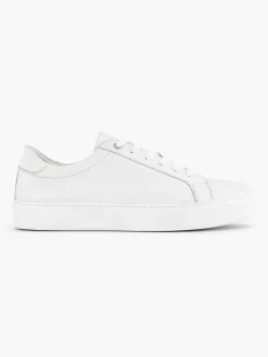 Discount Witte Leren Sneaker Heren Sneakers