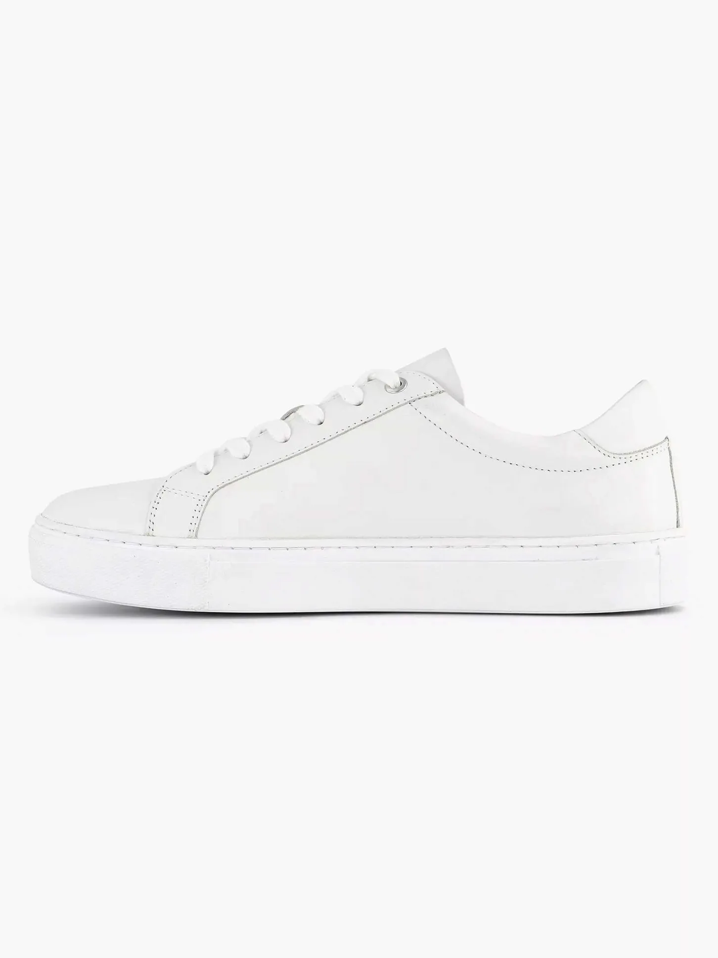 Discount Witte Leren Sneaker Heren Sneakers