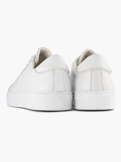 Discount Witte Leren Sneaker Heren Sneakers