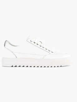 Discount Witte Leren Sneaker Heren Sneakers