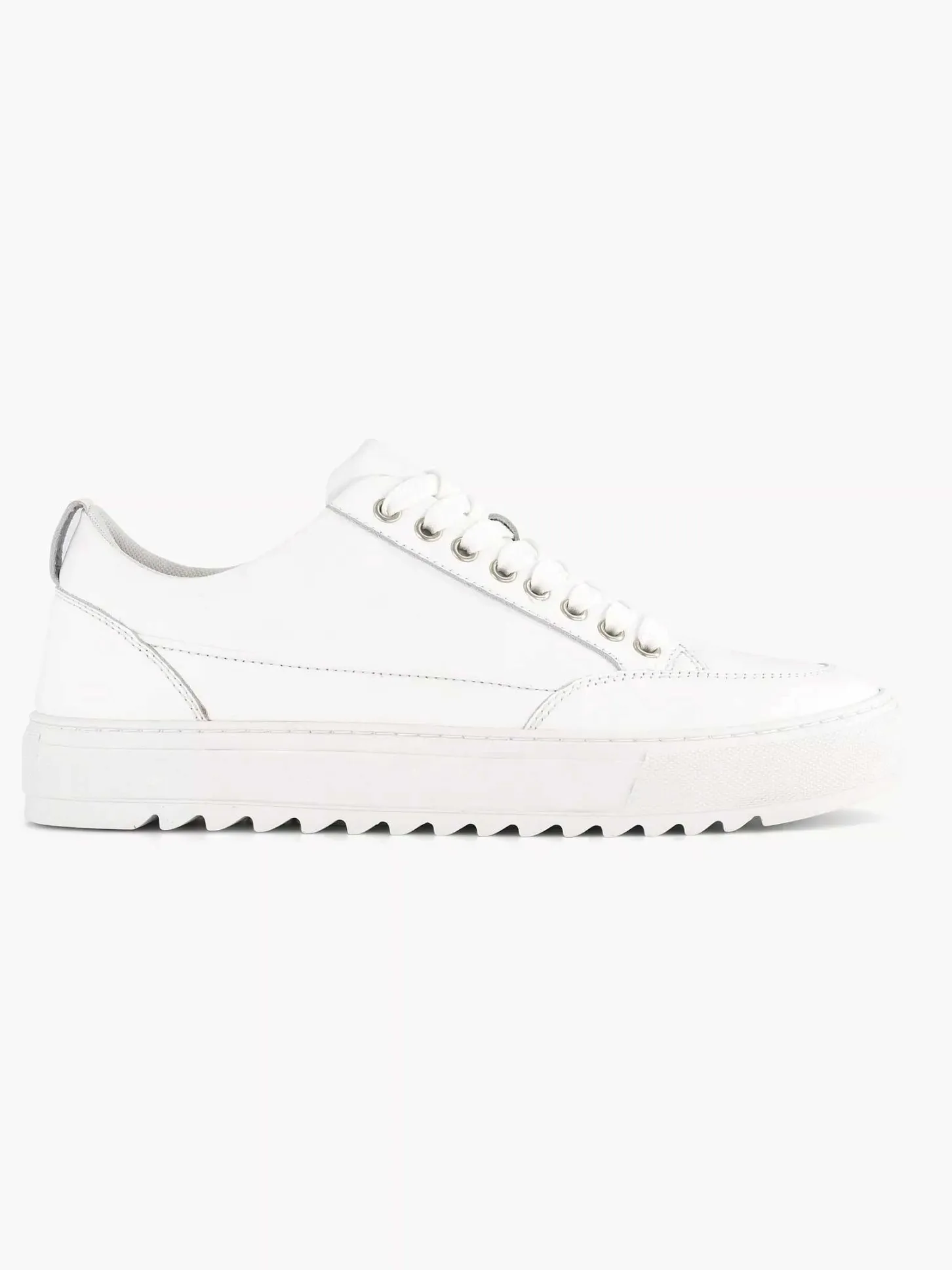 Discount Witte Leren Sneaker Heren Sneakers