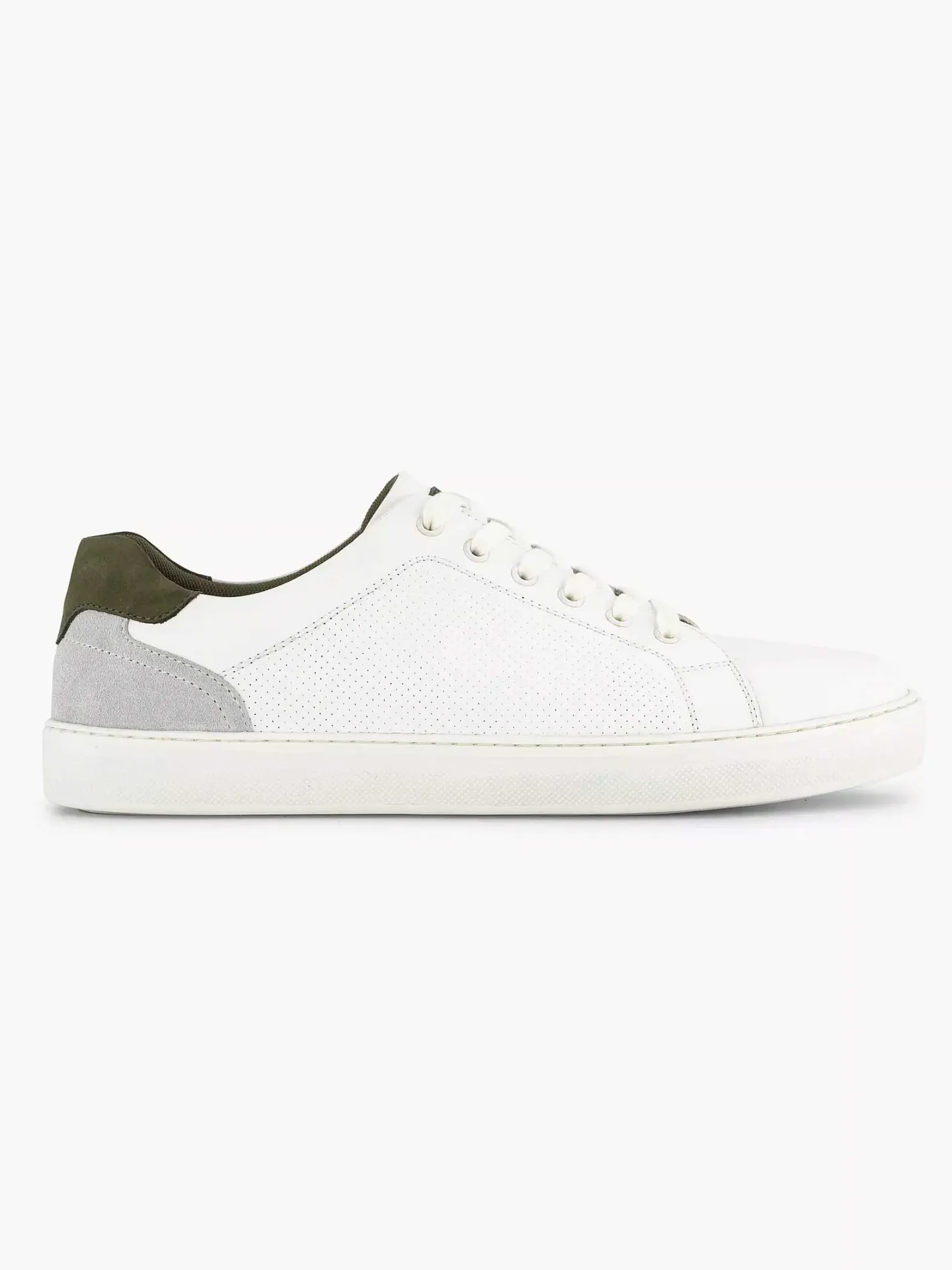 Hot Witte Leren Sneaker Heren Sneakers