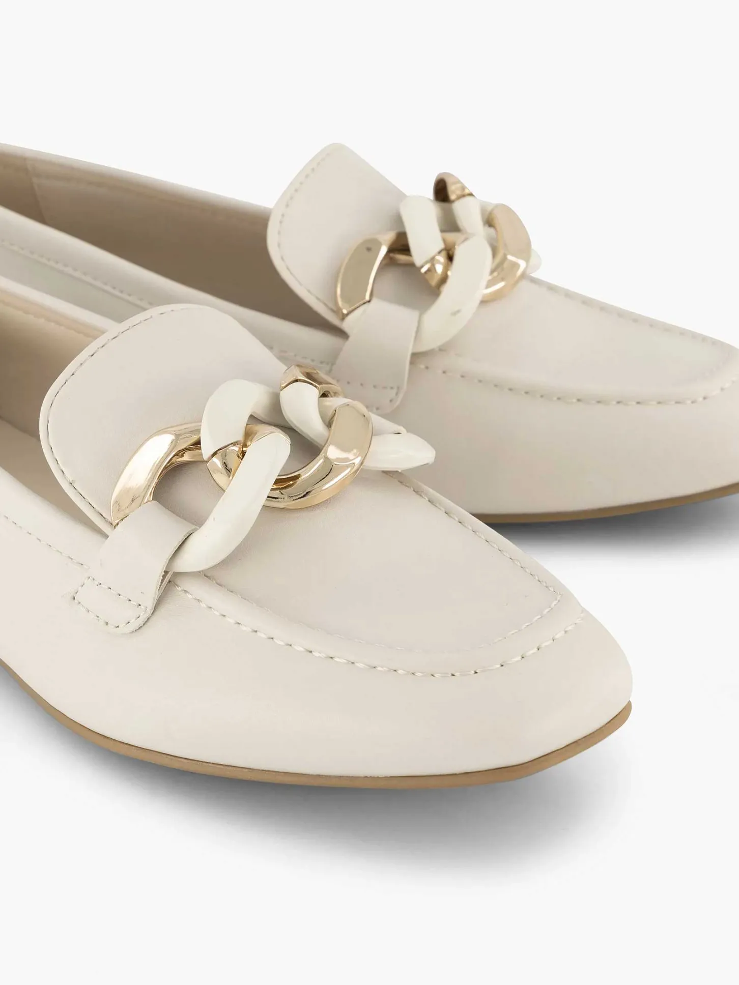 Online Witte Loafer Dames Instappers