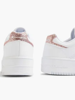 Online Witte Low Cut Shoe Foul Platform Dames Sneakers