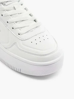 New Witte Low Cut Shoe Rebound Platform Dames Sneakers