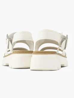 Witte Platform Sandaal Dames Sandalen
