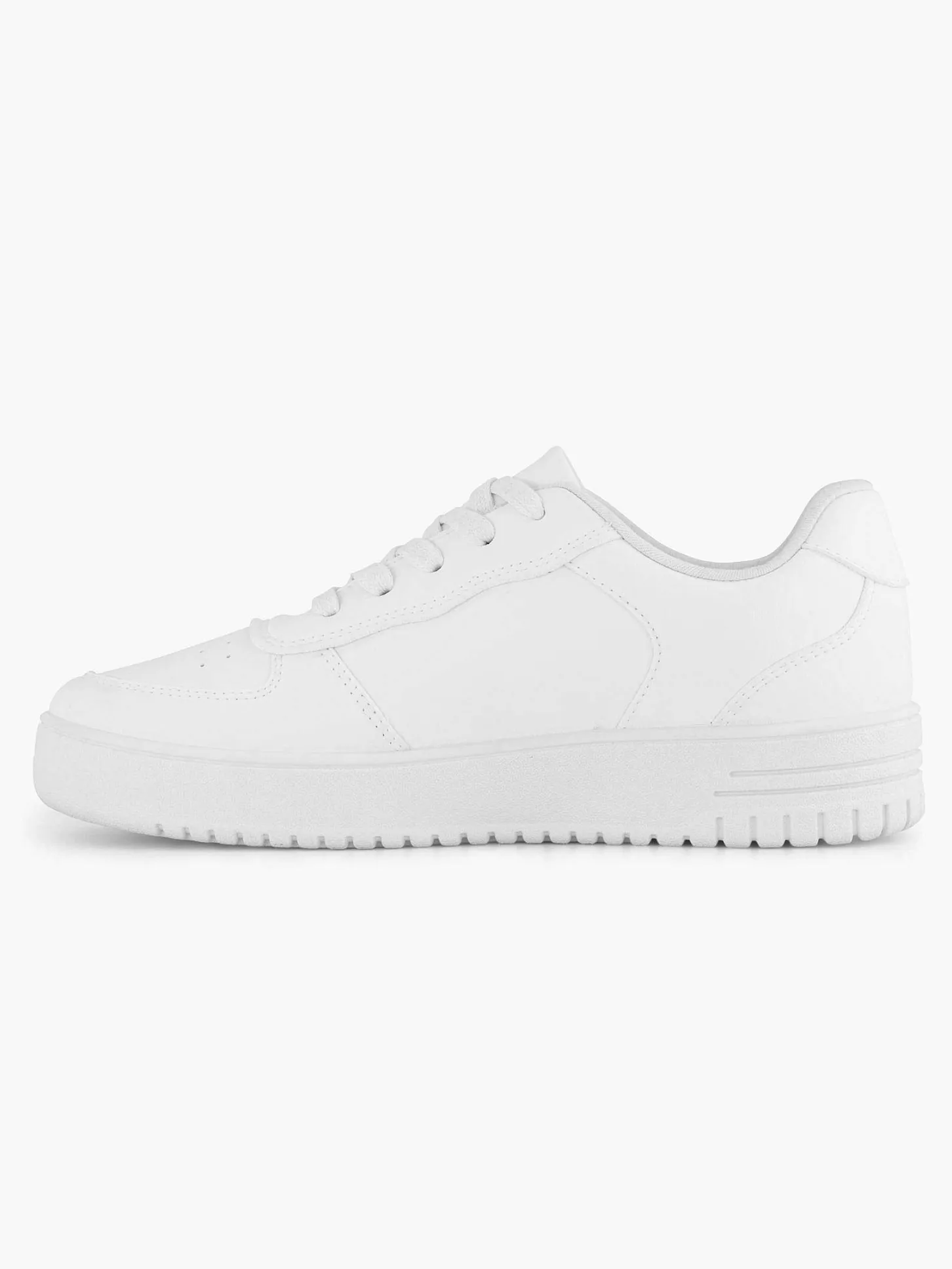 Clearance Witte Platform Sneaker Dames Sneakers