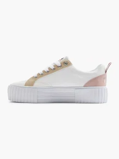 Witte Platform Sneaker Dames Sneakers