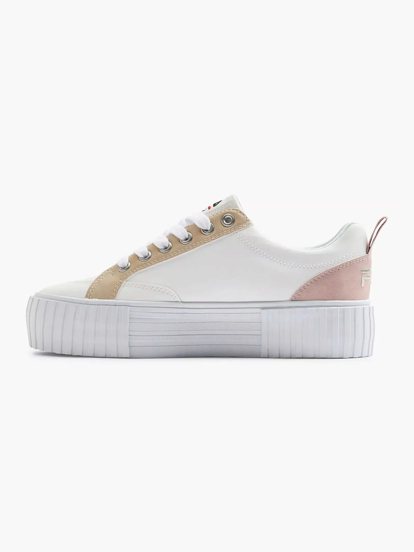 Witte Platform Sneaker Dames Sneakers