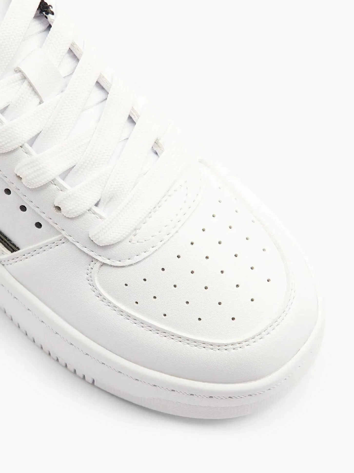 Outlet Witte Platform Sneaker Dames Sneakers